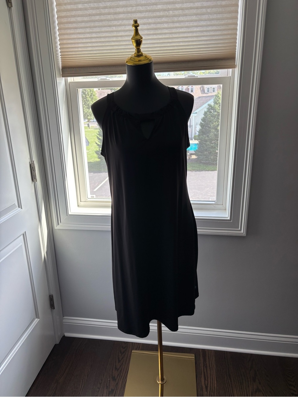 Banana Boat UPF50 - Black Dress with Keyhole Neck